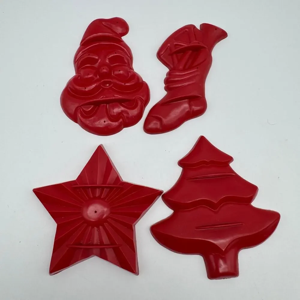 Vintage Lot 40 Cookie Cutters Holiday Christmas Thanksgiving Owl Snowman